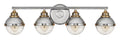 HINKLEY, FLETCHER FOUR LIGHT VANITY, BATH VANITY LIGHT