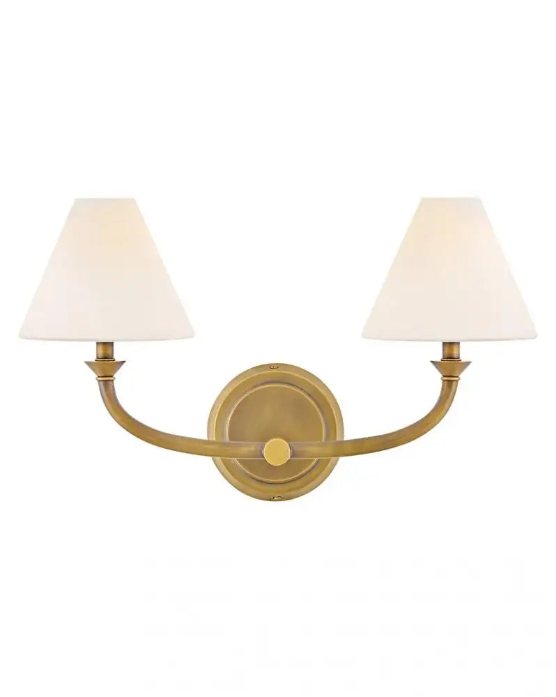 HINKLEY, GRETA TWO LIGHT VANITY, BATH VANITY LIGHT