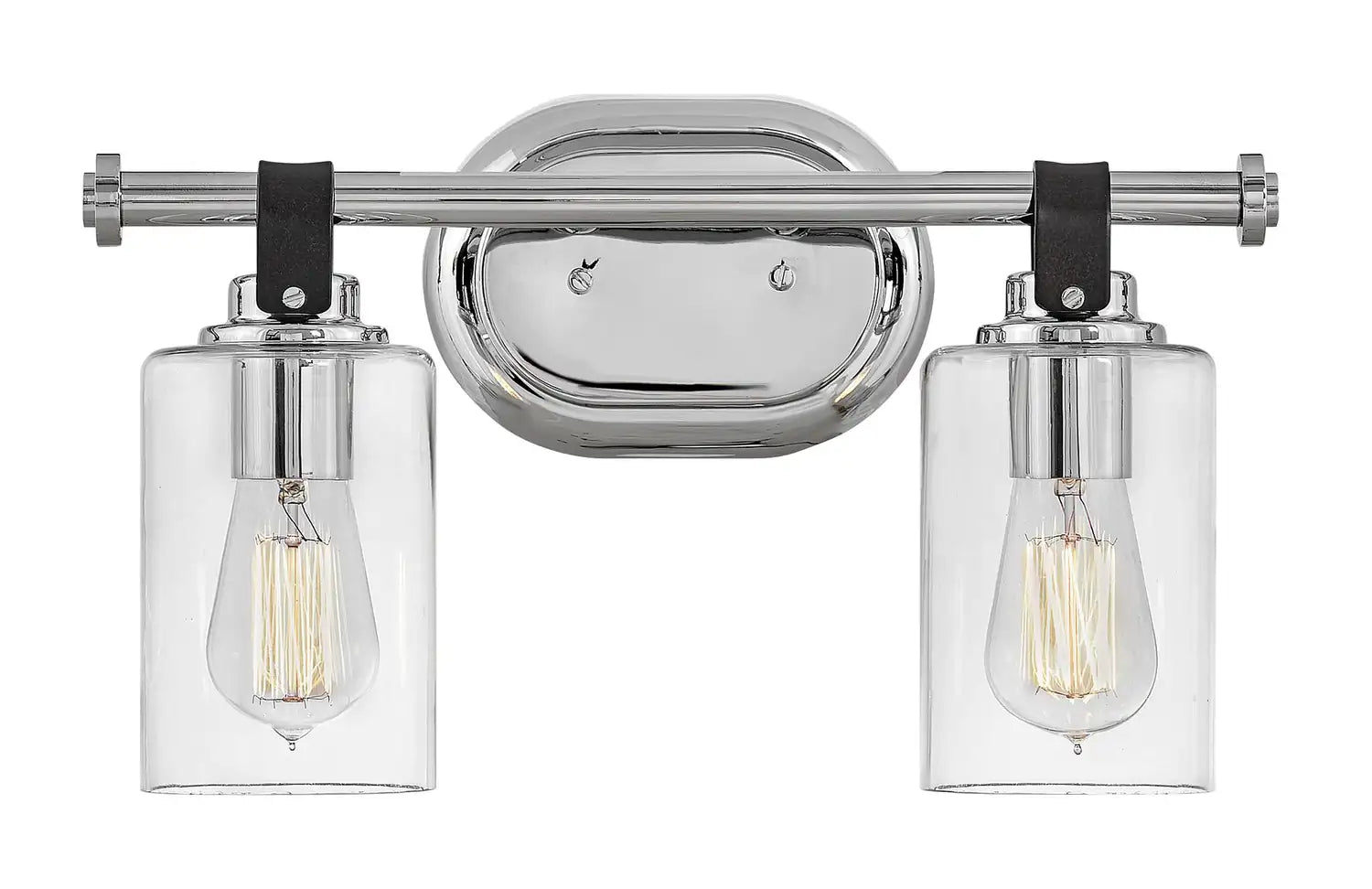 HINKLEY, HALSTEAD TWO LIGHT VANITY, BATH VANITY LIGHT