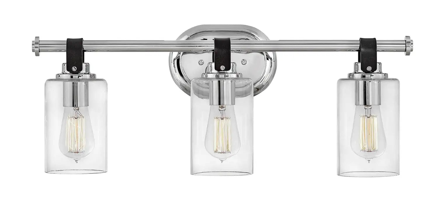 HINKLEY, HALSTEAD THREE LIGHT VANITY, BATH VANITY LIGHT