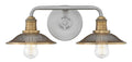 HINKLEY, RIGBY TWO LIGHT VANITY, BATH VANITY LIGHT