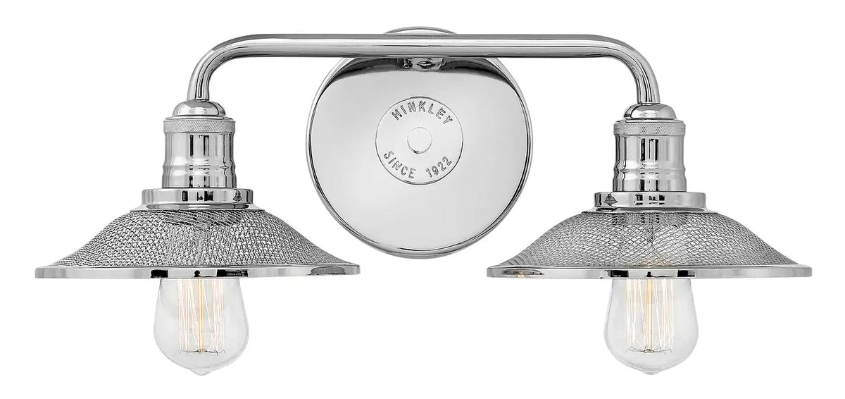 HINKLEY, RIGBY TWO LIGHT VANITY, BATH VANITY LIGHT