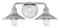 HINKLEY, RIGBY TWO LIGHT VANITY, BATH VANITY LIGHT