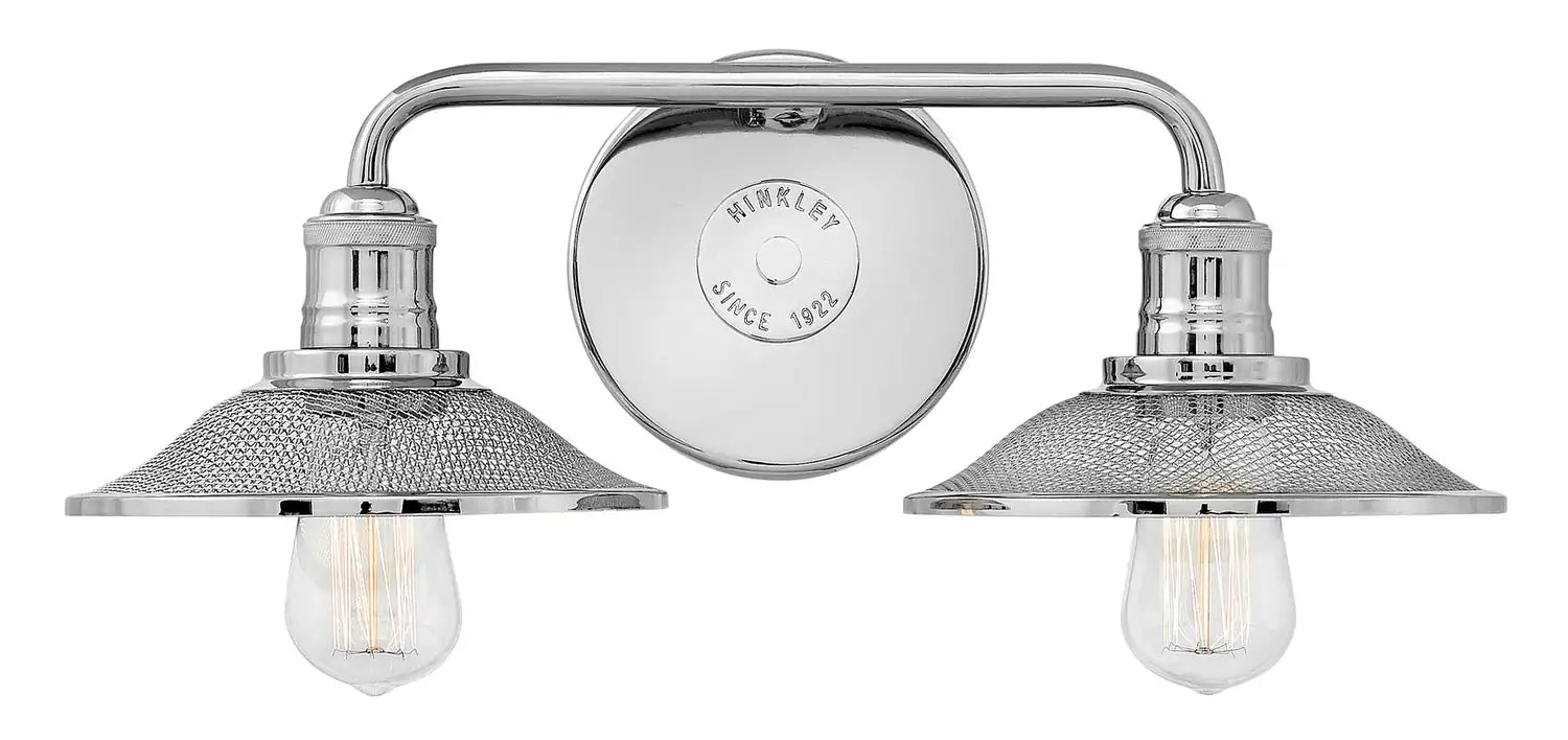 HINKLEY, RIGBY TWO LIGHT VANITY, BATH VANITY LIGHT