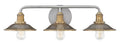 HINKLEY, RIGBY THREE LIGHT VANITY, VANITY LIGHT