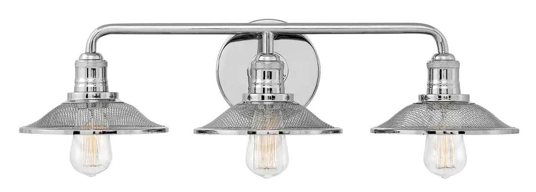HINKLEY, RIGBY THREE LIGHT VANITY, VANITY LIGHT
