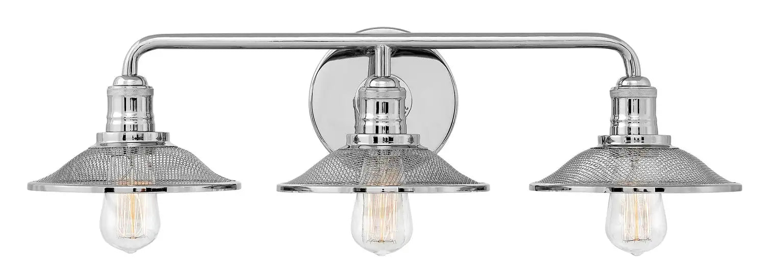 HINKLEY, RIGBY THREE LIGHT VANITY, VANITY LIGHT