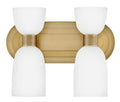 HINKLEY, TALLULAH TWO LIGHT SCONCE, BATH VANITY LIGHT