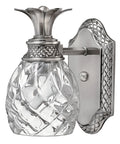 HINKLEY, PLANTATION SINGLE LIGHT SCONCE, BATH VANITY LIGHT