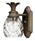 HINKLEY, PLANTATION SINGLE LIGHT SCONCE, BATH VANITY LIGHT