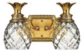 HINKLEY, PLANTATION TWO LIGHT VANITY, BATH VANITY LIGHT
