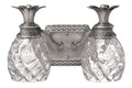 HINKLEY, PLANTATION TWO LIGHT VANITY, VANITY LIGHT