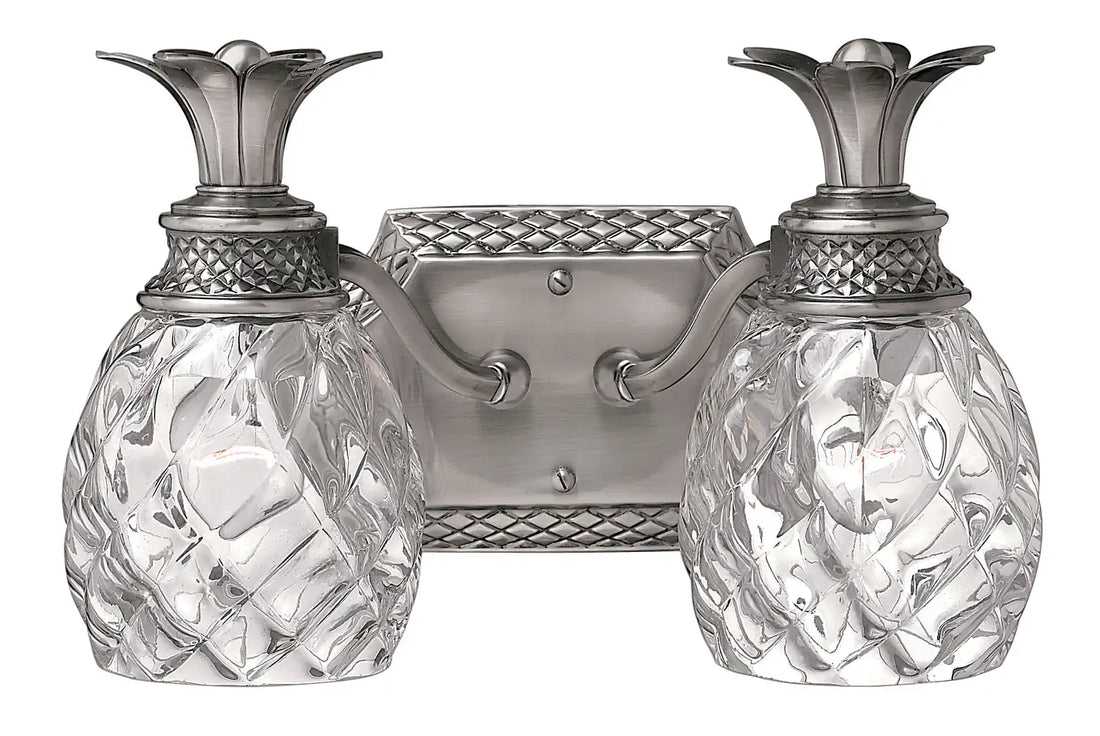 HINKLEY, PLANTATION TWO LIGHT VANITY, BATH VANITY LIGHT