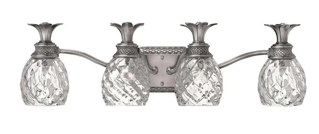HINKLEY, PLANTATION FOUR LIGHT VANITY, BATH VANITY LIGHT