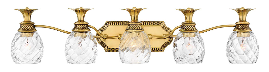 HINKLEY, PLANTATION FIVE LIGHT VANITY, VANITY LIGHT