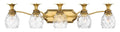 HINKLEY, PLANTATION FIVE LIGHT VANITY, BATH VANITY LIGHT