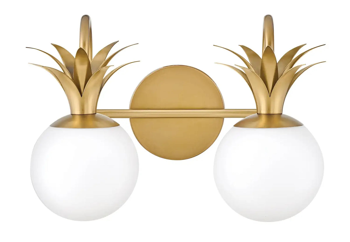 HINKLEY, PALMA TWO LIGHT VANITY, BATH VANITY LIGHT