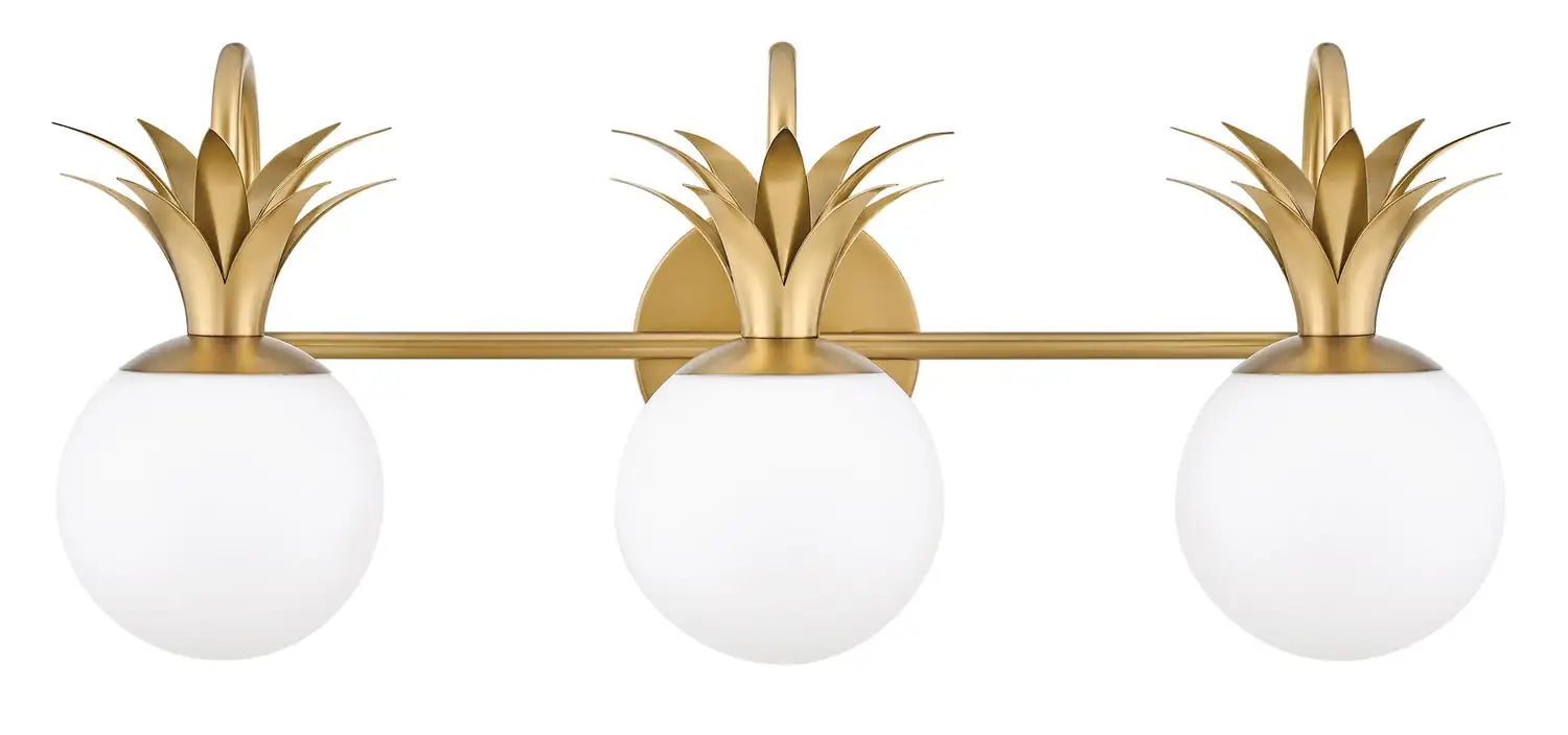HINKLEY, PALMA THREE LIGHT VANITY, BATH VANITY LIGHT