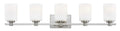 HINKLEY, KARLIE FIVE LIGHT VANITY, BATH VANITY LIGHT
