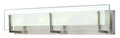 HINKLEY, LATITUDE FOUR LIGHT VANITY, BATH VANITY LIGHT