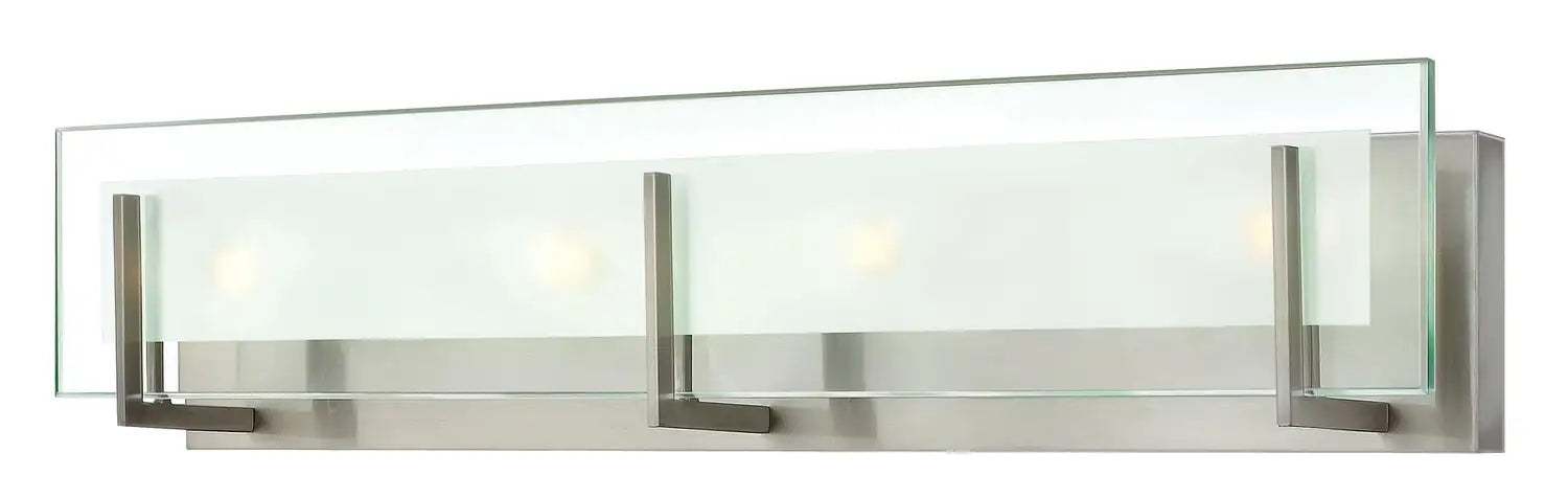 HINKLEY, LATITUDE FOUR LIGHT VANITY, BATH VANITY LIGHT