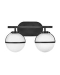 HINKLEY, HOLLIS TWO LIGHT VANITY, BATH VANITY LIGHT