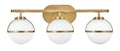 HINKLEY, HOLLIS THREE LIGHT VANITY, BATH VANITY LIGHT