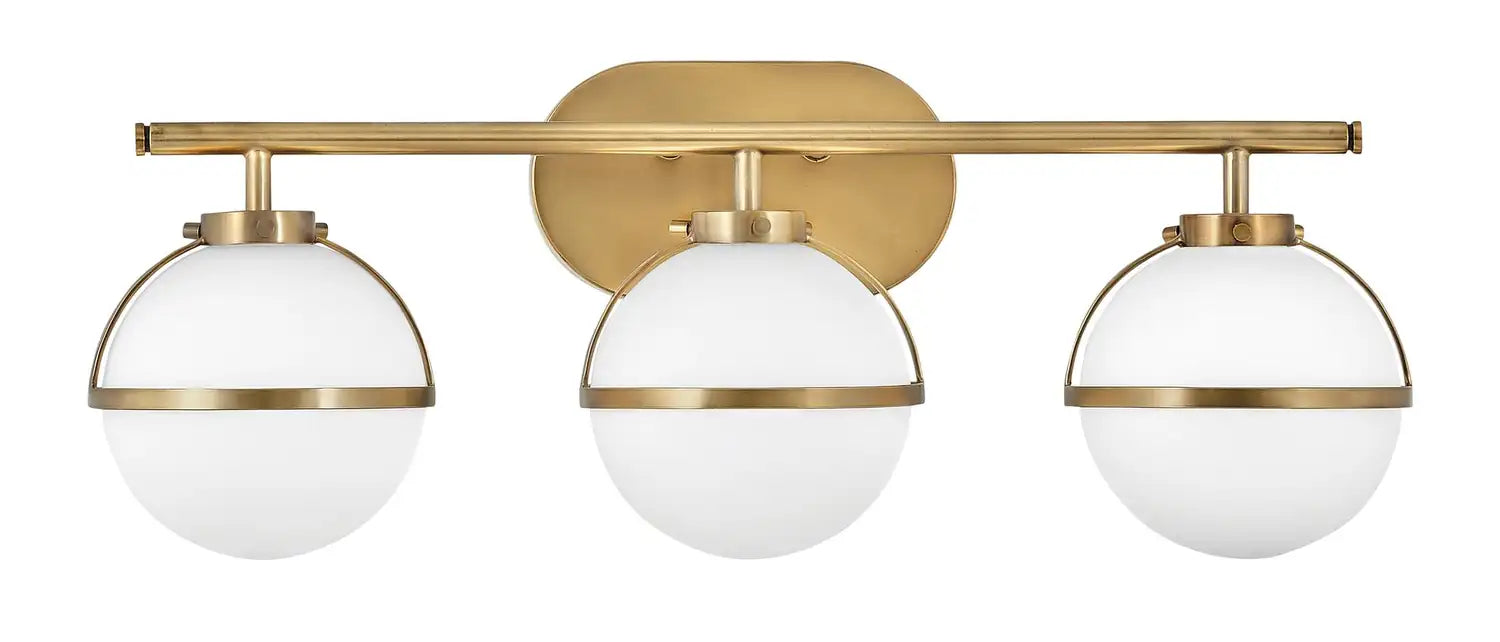 HINKLEY, HOLLIS THREE LIGHT VANITY, BATH VANITY LIGHT