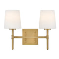 HINKLEY, SAUNDERS TWO LIGHT VANITY, BATH VANITY LIGHT