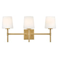 HINKLEY, SAUNDERS THREE LIGHT VANITY, BATH VANITY LIGHT