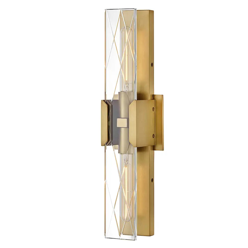 HINKLEY, MONTE TWO LIGHT SCONCE, BATH VANITY LIGHT