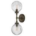 HINKLEY, HELENE TWO LIGHT SCONCE, BATH VANITY LIGHT