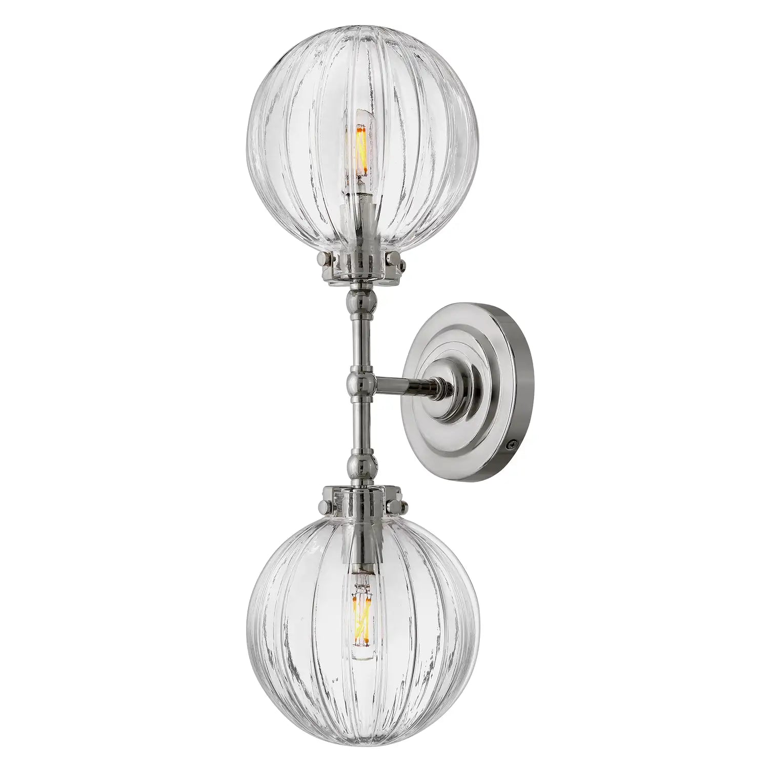 HINKLEY, HELENE TWO LIGHT SCONCE, BATH VANITY LIGHT