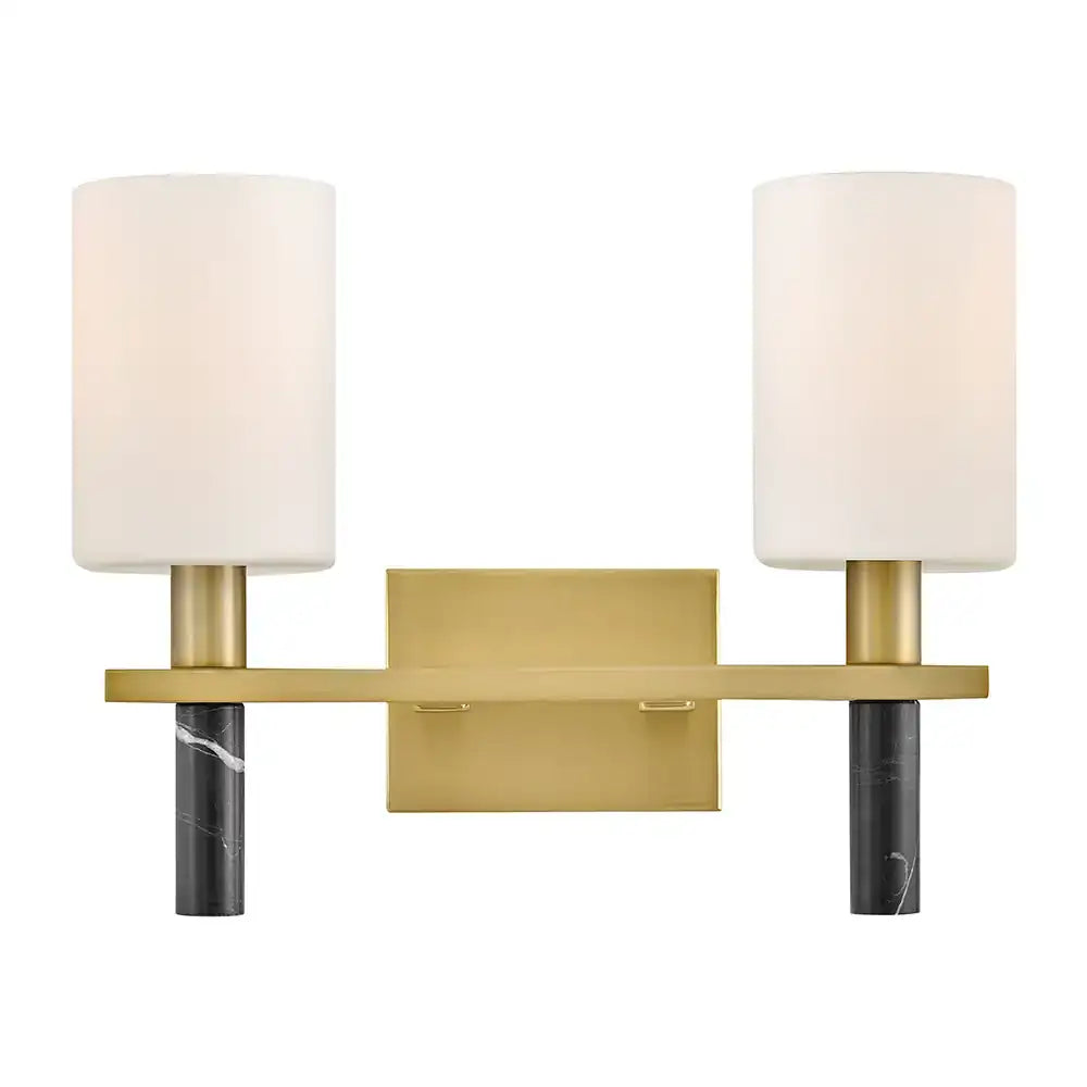 HINKLEY, TURIN TWO LIGHT VANITY, VANITY LIGHT