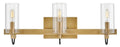HINKLEY, RYDEN THREE LIGHT VANITY, BATH VANITY LIGHT