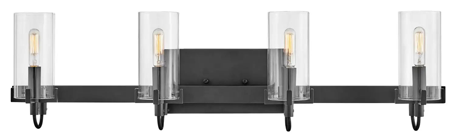 HINKLEY, RYDEN FOUR LIGHT VANITY, BATH VANITY LIGHT