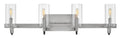 HINKLEY, RYDEN FOUR LIGHT VANITY, BATH VANITY LIGHT