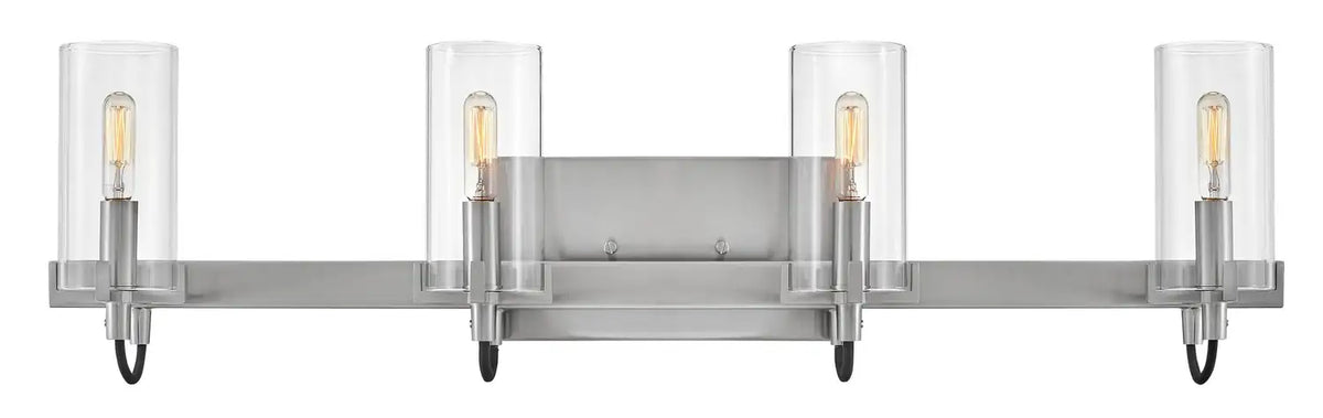 HINKLEY, RYDEN FOUR LIGHT VANITY, BATH VANITY LIGHT