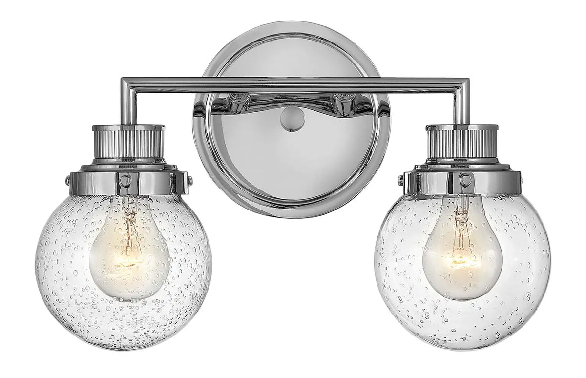 HINKLEY, POPPY TWO LIGHT VANITY, BATH VANITY LIGHT