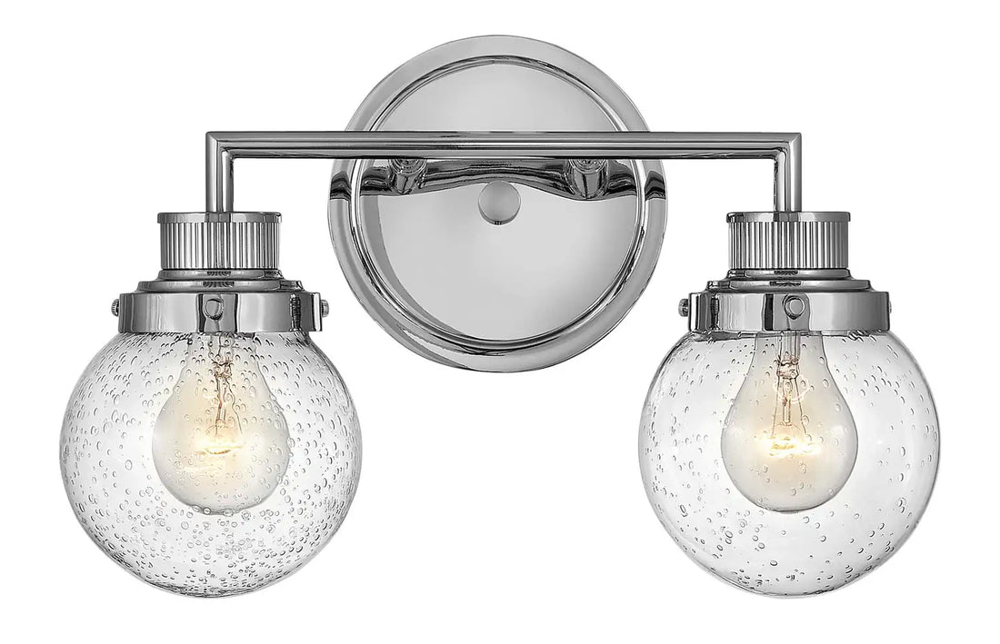 HINKLEY, POPPY TWO LIGHT VANITY, BATH VANITY LIGHT