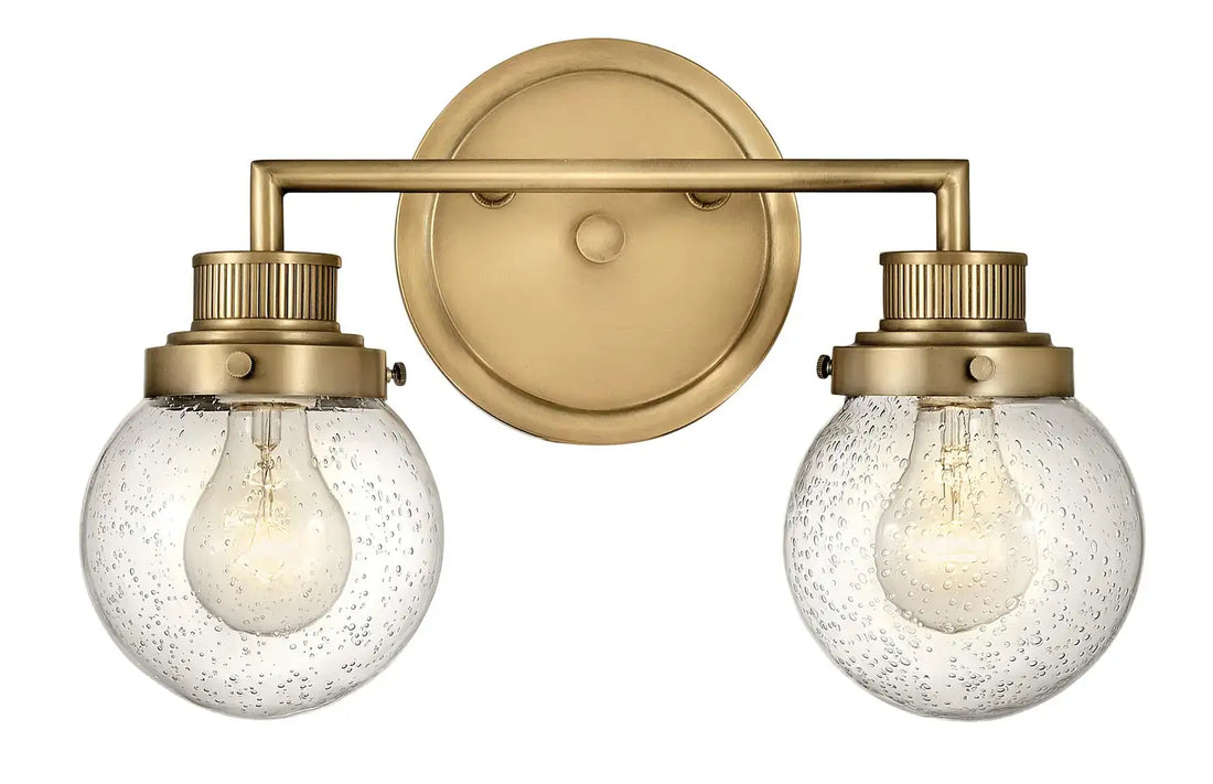 HINKLEY, POPPY TWO LIGHT VANITY, BATH VANITY LIGHT