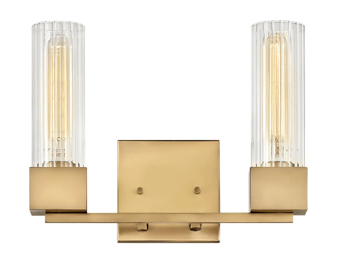 HINKLEY, XANDER TWO LIGHT VANITY, BATH VANITY LIGHT