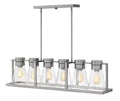 HINKLEY, REFINERY LINEAR & OVAL CHANDELIER, PENDANT LIGHT