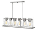 HINKLEY, REFINERY LINEAR & OVAL CHANDELIER, PENDANT LIGHT