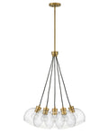 LARK, RUMI SINGLE TIER CHANDELIER, CHANDELIER LIGHT