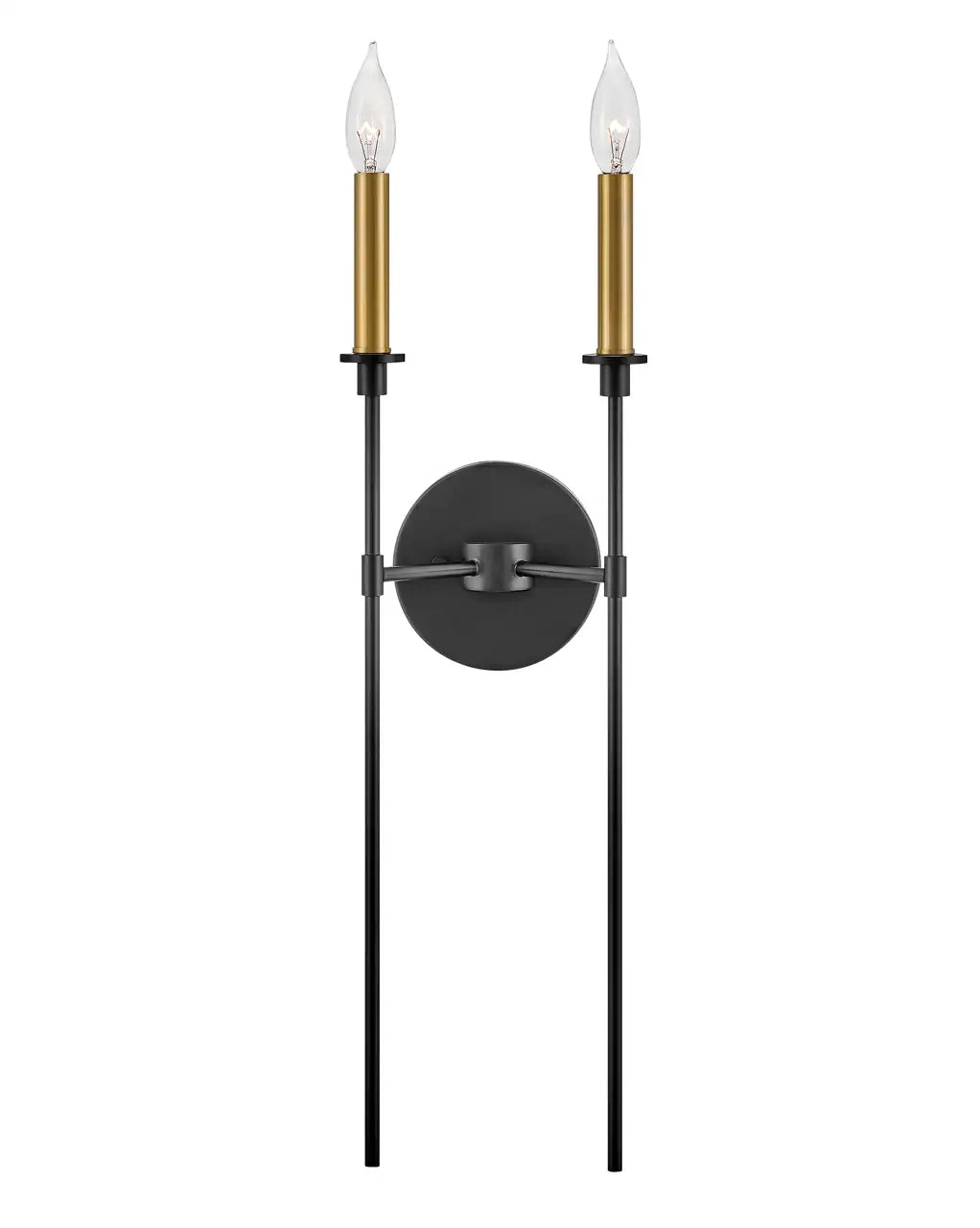 LARK, HUX TWO LIGHT, WALL SCONCES