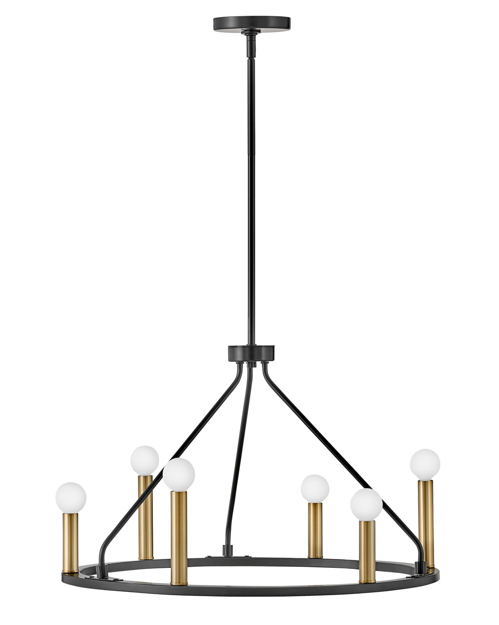LARK, LAZLO SINGLE TIER CHANDELIER, CHANDELIER LIGHT