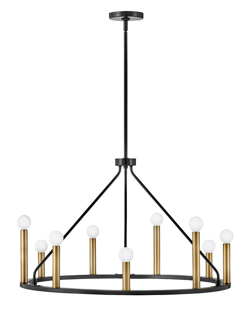 LARK, LAZLO SINGLE TIER CHANDELIER, CHANDELIER LIGHT