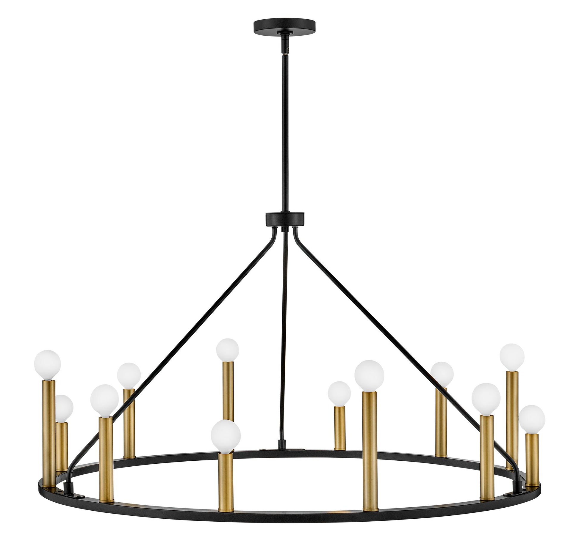 LARK, LAZLO SINGLE TIER CHANDELIER, CHANDELIER LIGHT