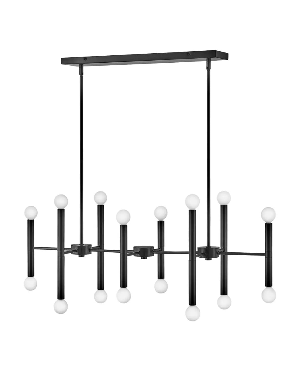 LARK, MILLIE SIXTEEN LIGHT LINEAR CHANDELIER, CHANDELIER LIGHT